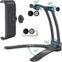 Suporte Articulado Mesa 2 Em 1 Para Tablet Celular Kindle Smartphone Universal - CJJM Imagem de Suporte Articulado Mesa 2 Em 1 Para Tablet Celular Kindle Smartphone Universal