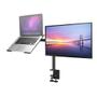 Imagem de Suporte articulado para monitor led e lcd de 10" a 27” com apoio para notebook - cs1005 - cs