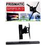 Imagem de Suporte Articulado TV de Plasma, LCD, Led, Smart TV, 4K e 3D 3 movimentos - Prismatic