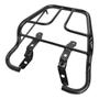 Imagem de Suporte Bagageiro Aço Preto Titan 125 1995 à 1999 + Bau 45L Vermelho Fumê Cristal