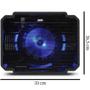 Imagem de Suporte Base com Cooler para Notebook de 09 a 17 polegadas  9012