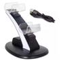 Imagem de Suporte Base Dock Carregador Duplo Controles Com Led Ps5