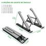 Imagem de Suporte Base Ergonômico P/ Notebook netbook Tablet Dobravel
