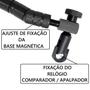 Imagem de Suporte Base Magnetica Articulada Flexivel P/ Relogio Comparador