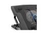Imagem de Suporte base notebook ate 17" com cooler e led kp-9013 preto