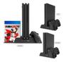 Imagem de Suporte Base Vertical, Cooler E Carregador Compativel Ps4 Pro Slim Fat. Marca - Dube