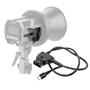 Imagem de Suporte Bateria V Mount Para Cage Nato E Led Colbor Com Cabo D-tap Usb-c