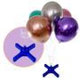 Imagem de Suporte Bexiga Balão de 40cm para Mesa Chão c/ 5 Hastes Pega Balão Decoração Aniverário Eventos Reutilizável Qualidade Resistente Estável
