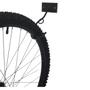 Imagem de Suporte Bicicleta Bike Base Gancho Pendura Roda Reforçado Genesi Pedala Segurança Externo Vertical Parede Decoração Cic