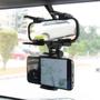 Imagem de Suporte carro Veicular Espelho 360 Celular smartphone GPS
