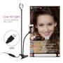 Imagem de Suporte Celular Ring Light Led Selfie Iluminador 2 In 1 Lux