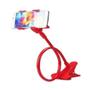 Imagem de Suporte Celular Universal Flexível Pescoço Ganso Vermelho