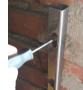 Imagem de Suporte Churrasqueira Alvenaria Para Espeto E Grelha Churrasco Inox 60cm