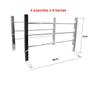 Imagem de Suporte Churrasqueira Alvenaria Para Espeto E Grelha Churrasco Inox 60cm
