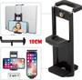 Suporte Clip Apoio Ajustável Tablet Celular Smartphone Universal Encaixe Tripé Pedestal Rosca 1/4 - Riosul Store Imagem de Suporte Clip Apoio Ajustável Tablet Celular Smartphone Universal Encaixe Tripé Pedestal Rosca 1/4