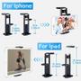 Suporte Clip Apoio Ajustável Tablet Celular Smartphone Universal Encaixe Tripé Pedestal Rosca 1/4 - Riosul Store Imagem de Suporte Clip Apoio Ajustável Tablet Celular Smartphone Universal Encaixe Tripé Pedestal Rosca 1/4