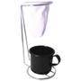 Imagem de Suporte Coador De Café Cromado E Caneca Decor - Black