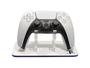 Imagem de Suporte Controle Bancada Playstation 5 - Acrílico PS5 - Azul e Branco