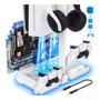 Imagem de Suporte Cooler Ps5 C/ Carregador Duplo Controle Fone Base