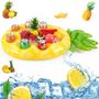 Imagem de Suporte de bebida flutuante FillTouch para piscina Classic Pineapple