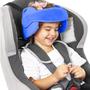 Imagem de Suporte de Cabeça Crianças Adultos Carro Capacete Acolchoado Para Bebê Conforto Cadeirinha Soneca Kababy Azul