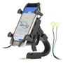 Imagem de Suporte De Celular Com Carregador Universal Para Moto - It-Blue