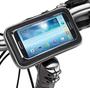 Imagem de Suporte De Celular Magnético Articulado Para Moto e Bike Com Capa a Prova D'água Até 6,5"