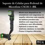 Imagem de Suporte de Celular para Pedestal de Microfone CSCH 3 -BK - Custom Sound