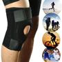 Imagem de Suporte de joelho fitness, cinto de patela, fita de bandagem elástica, joelheira esportiva, fita protetora