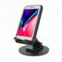 Imagem de Suporte de Mesa Dobrável p Celular e Tablet até 10 Polegadas Ajustável, Portátil, Antiderrapante, Ideal p Vídeos, Aulas, Escritório e Viagens