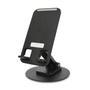 Imagem de Suporte de Mesa Dobrável p Celular e Tablet até 10 Polegadas Ajustável, Portátil, Antiderrapante, Ideal p Vídeos, Aulas, Escritório e Viagens