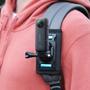 Imagem de Suporte De Mochila Rotativo 360 Graus Para Câmeras Insta360 X3, One X2, DJI Action 3, 2 E GoPro