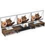 Imagem de Suporte de monitor WESTREE Triple Dual Riser 1-2-3 monitores