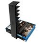 Imagem de Suporte de Parede Organizador de DVD BluRay Compatível com Jogos de Ps4 Ps5 Xbox - ARTBOX3D