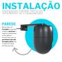 Imagem de Suporte de Parede para Babá Eletrônica Compatível com Câmera Intelbras 360 IM4 IM4C IZC1004 - ARTBOX3D