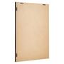 Imagem de Suporte de Parede para Espelho Retangular Amazon Basics 50x70cm - Preto