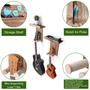 Imagem de Suporte de Parede para Guitarra Keebofly - com 2 Porta-Palhetas de Madeira