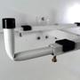 Imagem de Suporte de Parede para Micro-ondas Toshiba 27L SmartPlate Branco