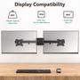 Imagem de Suporte de Parede para Monitor Duplo WALI 012ARM - 2x 27 Polegadas