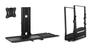 Imagem de Suporte de Parede para Monitor e Teclado Mount-It! com Suporte para CPU