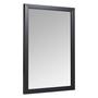 Imagem de Suporte de parede retangular Mirror Amazon Basics 50x70cm preto