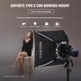 Imagem de Suporte de suporte NEEWER CRB1 S Type com suporte Bowens para Flash