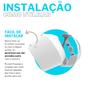 Imagem de Suporte de Teto ou Parede Compatível com Roteador Mesh Intelbras AX 1500 - ARTBOX3D