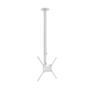 Imagem de Suporte de Teto para Tv C/ Giro e Inclinação de 19'' a 56'' Branco Multivisão 