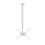 Imagem de Suporte de Teto para Tv C/ Giro e Inclinação de 19'' a 56'' Branco Multivisão 