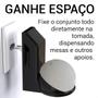 Suporte De Tomada Parede Stand Amazon Alexa Echo Dot 4ª e 5ª Geração - Sculpy Imagem de Suporte De Tomada Parede Stand Amazon Alexa Echo Dot 4ª e 5ª Geração