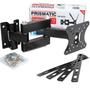 Suporte de TV e Monitor 10 Até 56 Polegadas Articulado Kit Buchas - PRISMATIC Imagem de Suporte de TV e Monitor 10 Até 56 Polegadas Articulado Kit Buchas