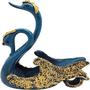 Imagem de Suporte Decorativo para garrafa com aparência de cisne 