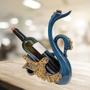 Imagem de Suporte Decorativo para garrafa com aparência de cisne 