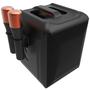 Imagem de Suporte Duplo Fixo Preto com Dupla face Compatível com Microfone JBL Partybox Encore - ARTBOX3D